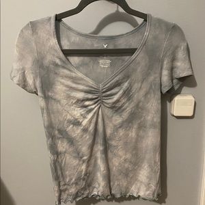 Tie dye American Eagle tee